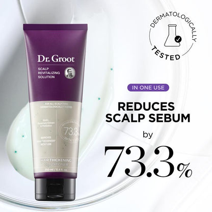 Dr. Groot™ Hair Thickening Trio – Shampoo, Conditioner & Scalp Serum