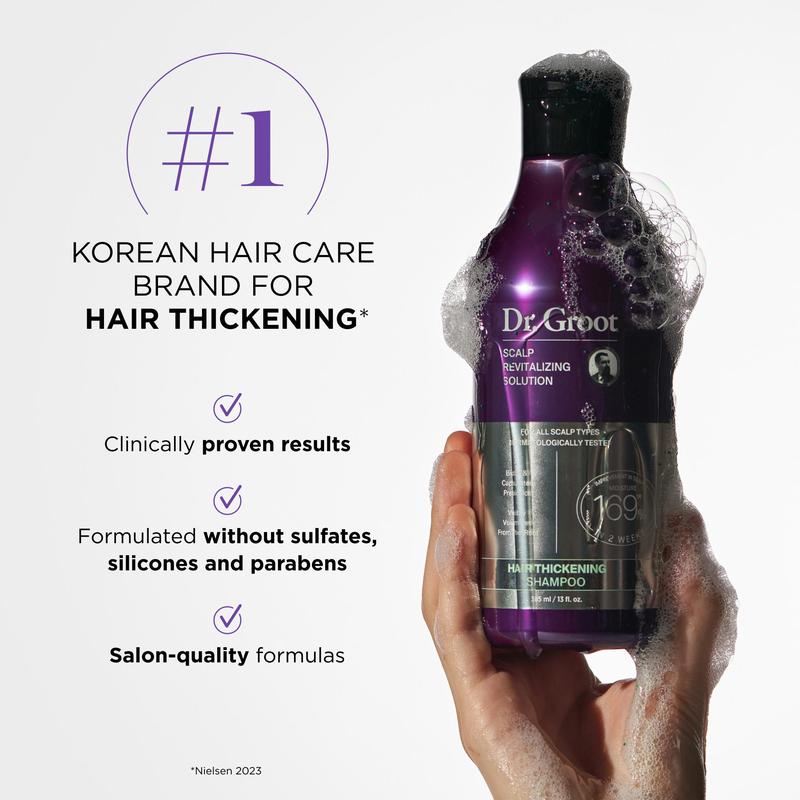Dr. Groot™ Hair Thickening Trio – Shampoo, Conditioner & Scalp Serum